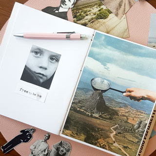 junk journal pagina's